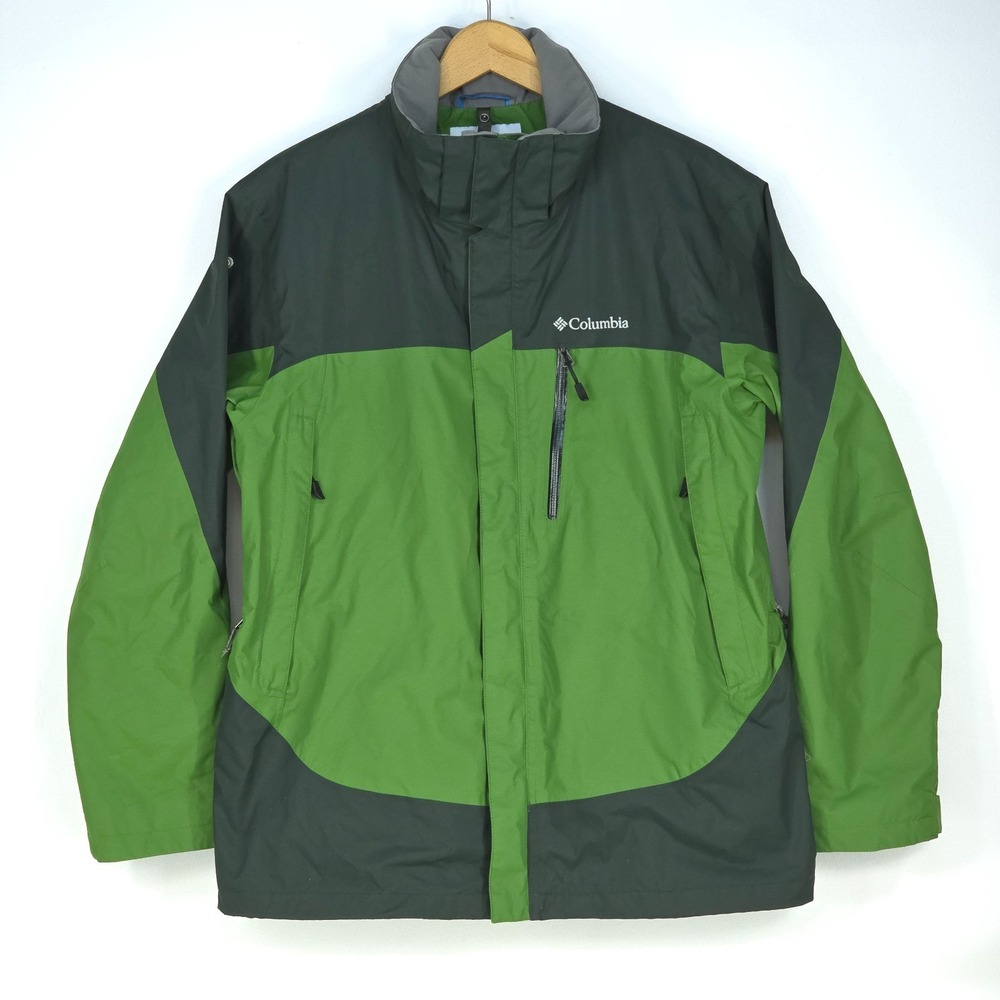 Columbia Lhotse Mountain II Jacket Mens Large Omni-Heat Interchange Performance